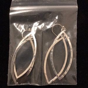 Silpada Brand New! Marquise Earrings